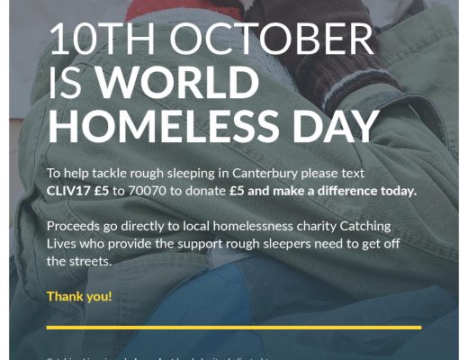 WHD - 10th October is World Homeless Day poster