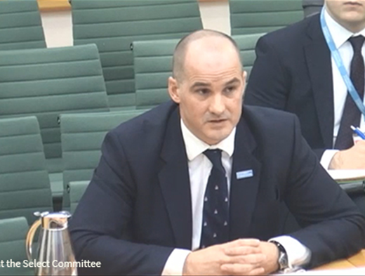 Jake berry at the Select Committee