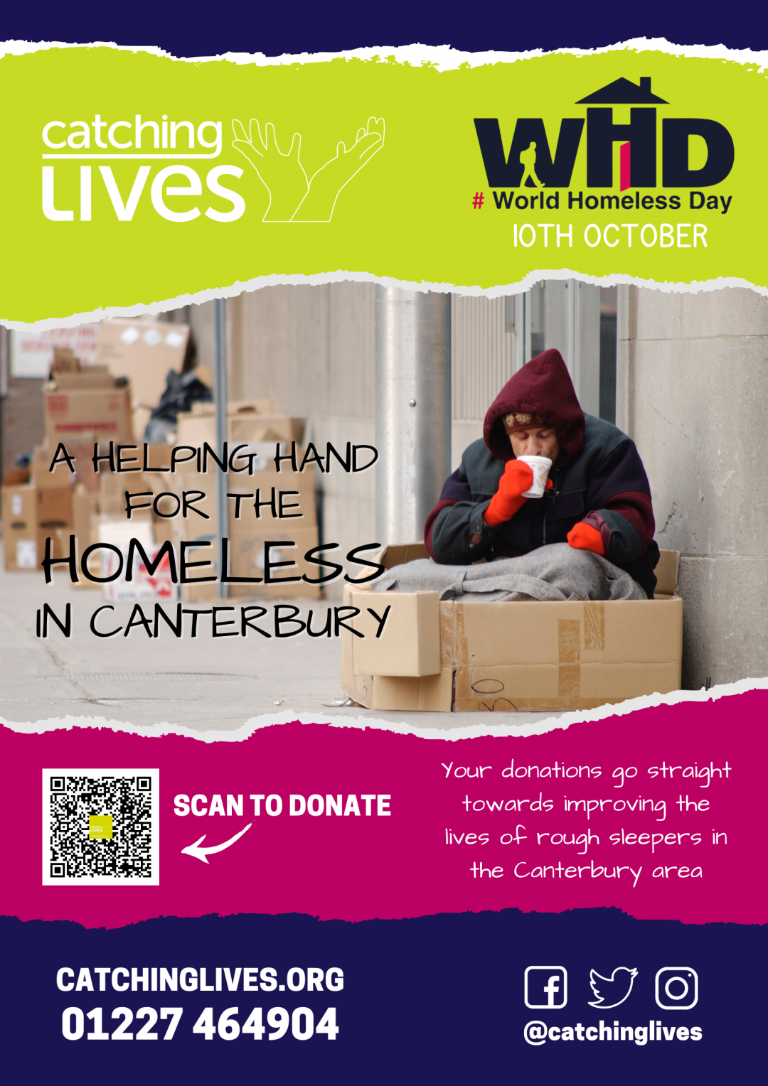 World Homeless Day Canterbury Bid